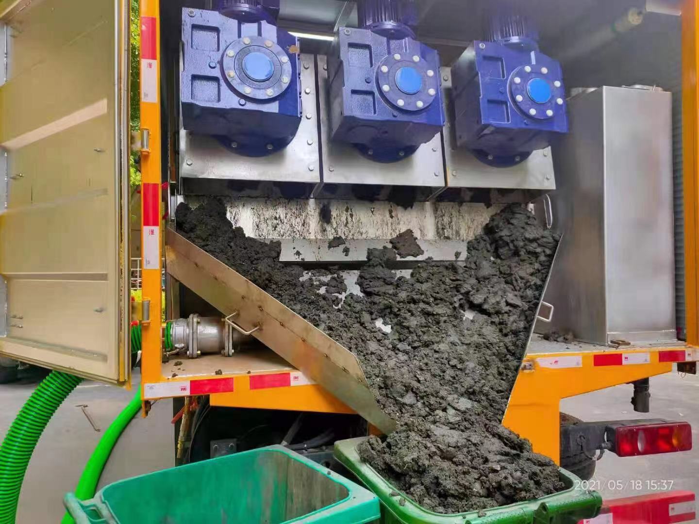 吉县化粪池清掏城市维护站-泥浆净化干湿分离处理